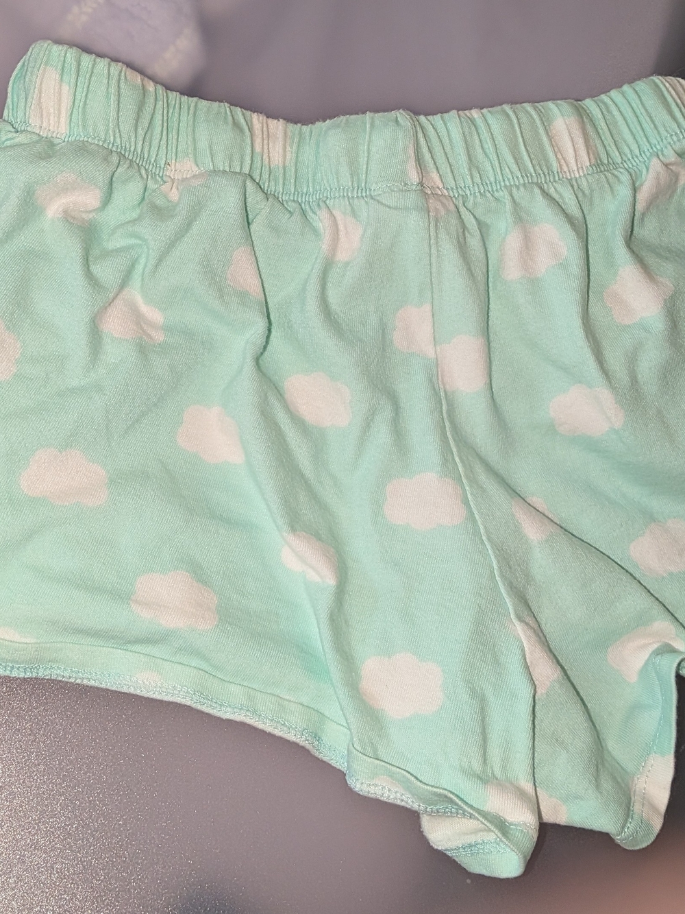 Pusheen Mint Cloud Print PJ Shorts